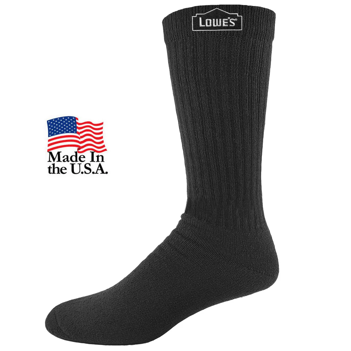 Medium Weight Crew Length Work Socks 1
