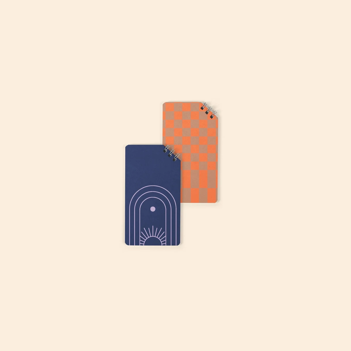 CORNER COIL NOTEBOOK - SMALL - SOLID COVER 1