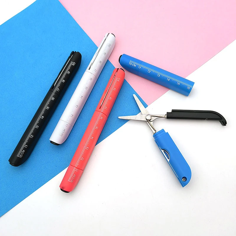 Multi-function Ballpoint Pen With Scale 1