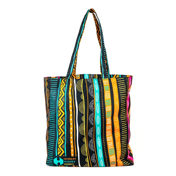 Sublimated Handle Medium Gusset Tote 1