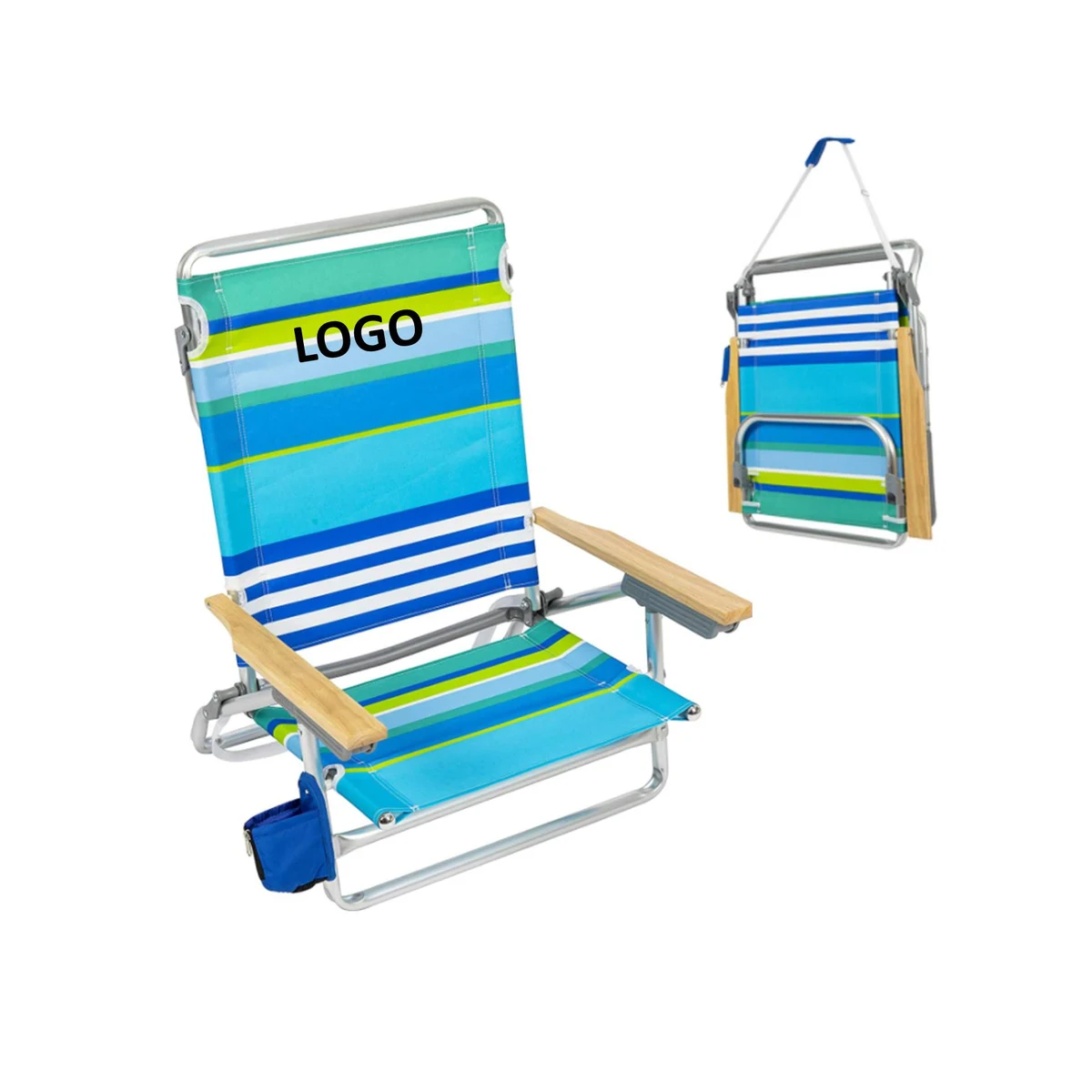 Outdoor Foldable Beach Camping Lounger 1