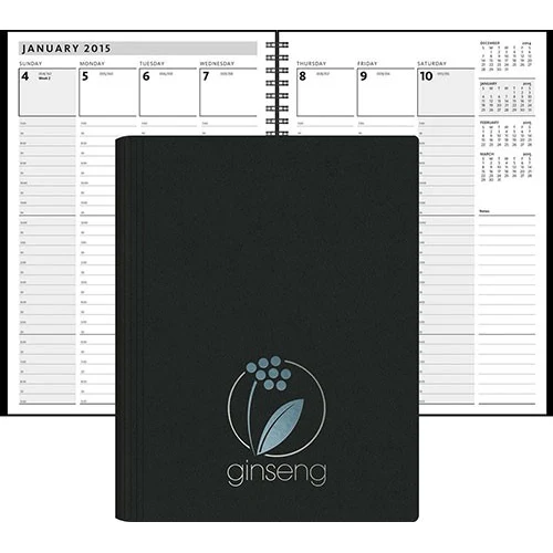 Leather Wrap Planners™ - Appointment Weekly, Refillable 1