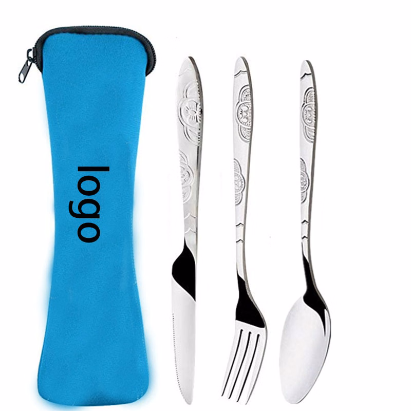 Metal Cutlery Set With Bag