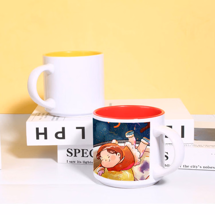 16oz Ceramic City Mug Cup