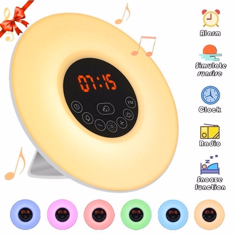 Sunrise Simulation Alarm Clock Wake Up Light