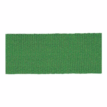 Solid Green "V" Neck Ribbon with Clip, 7/8" wide
