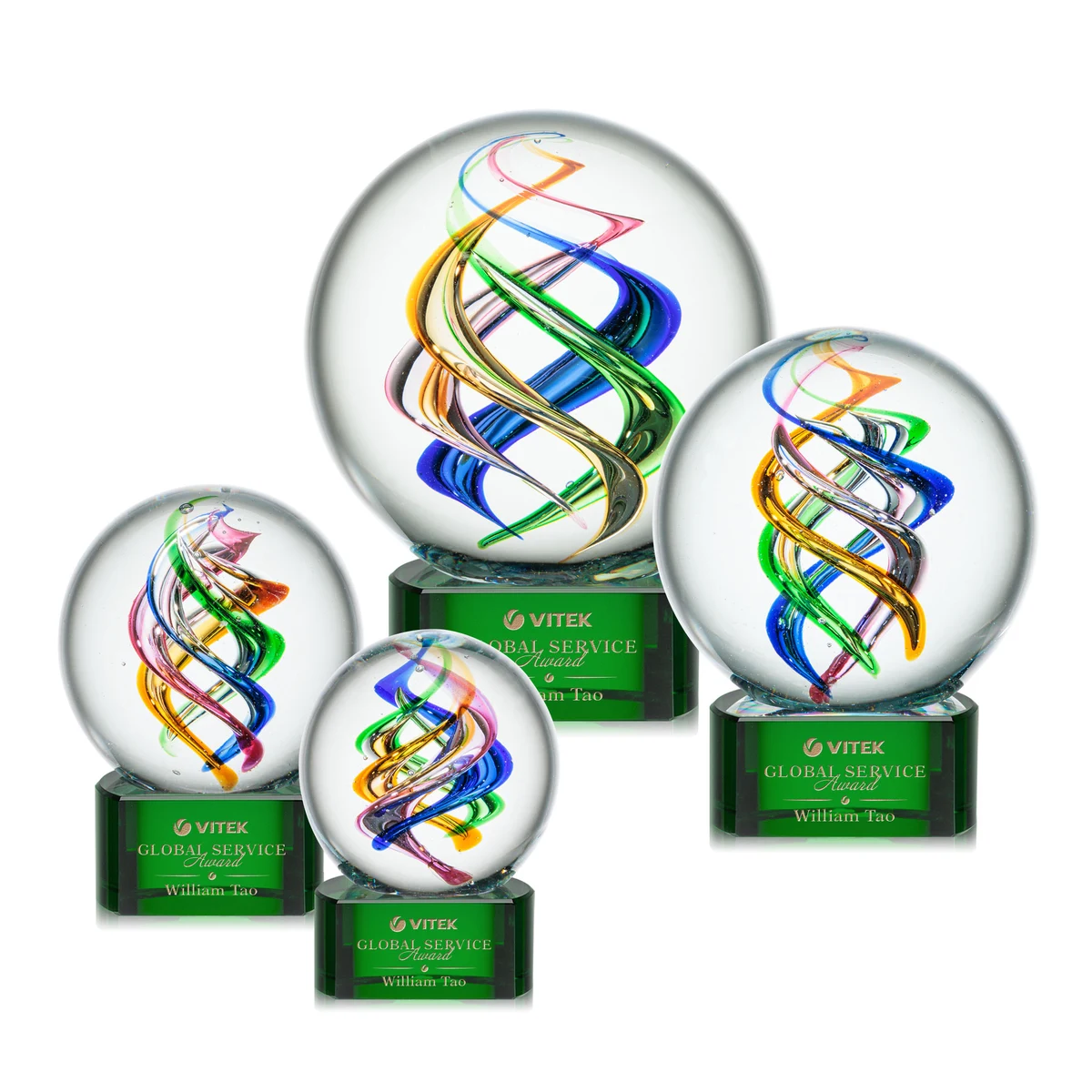 Galileo Award on Paragon Base - Green 1