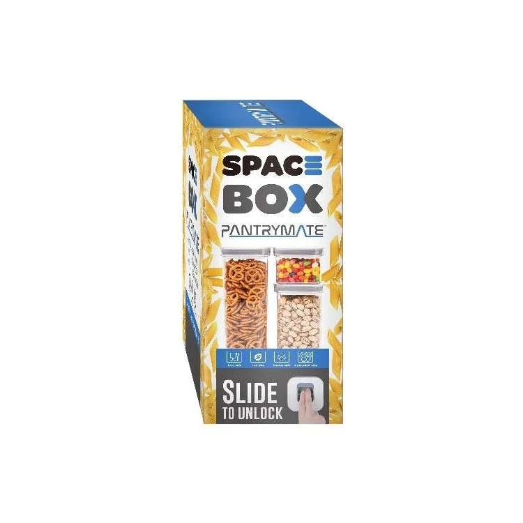 Space Box Storage Containers - 3 Pieces 1