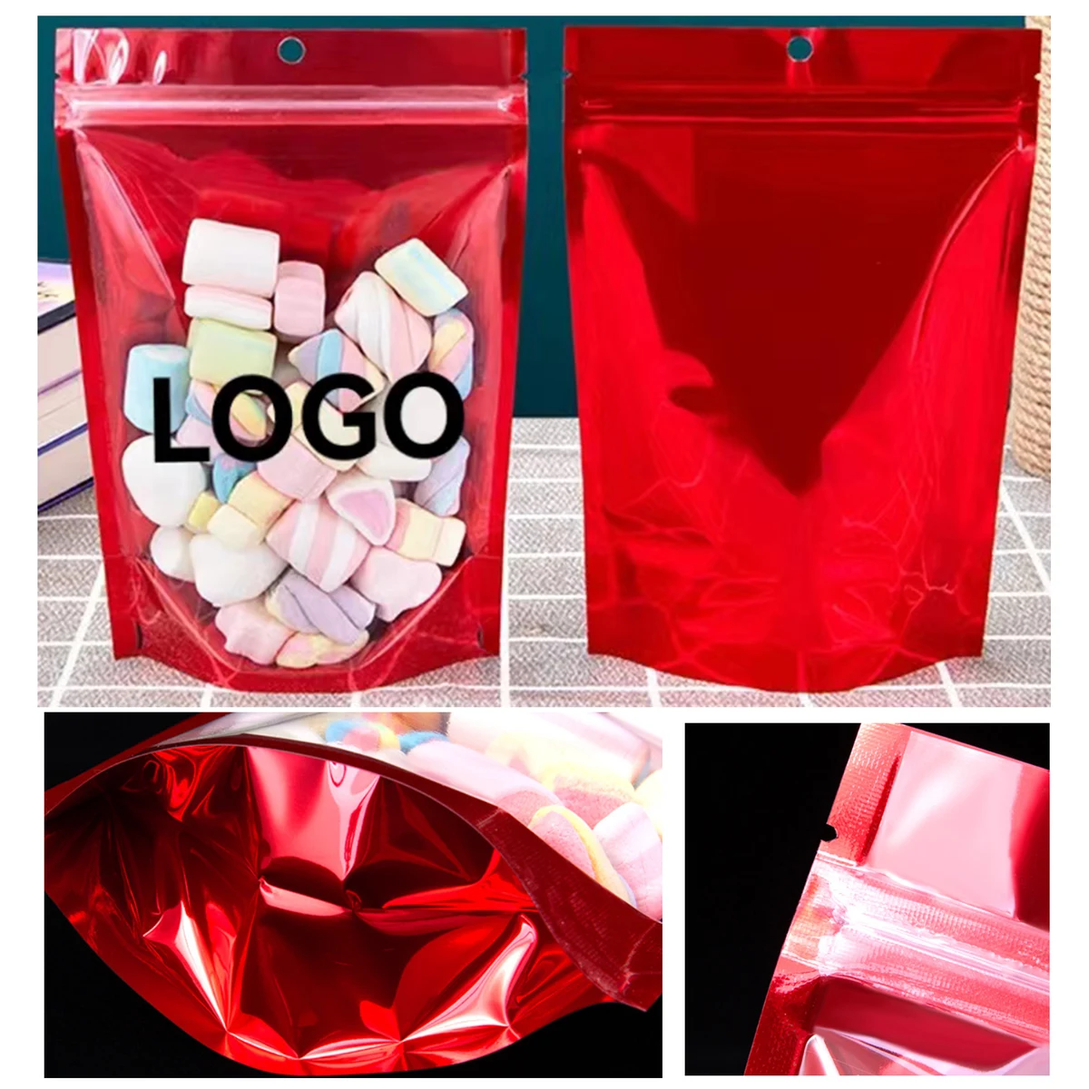 Hangable Aluminum Foil Food Bag 1