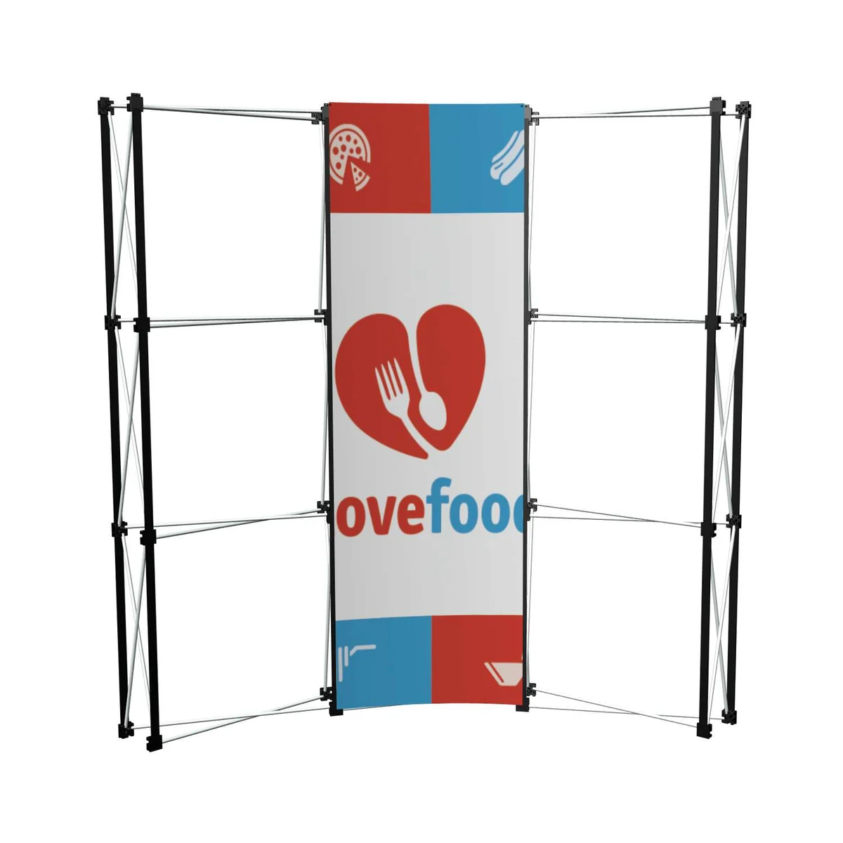 Echo Pop-Up Display Center Panel (Mural) 1