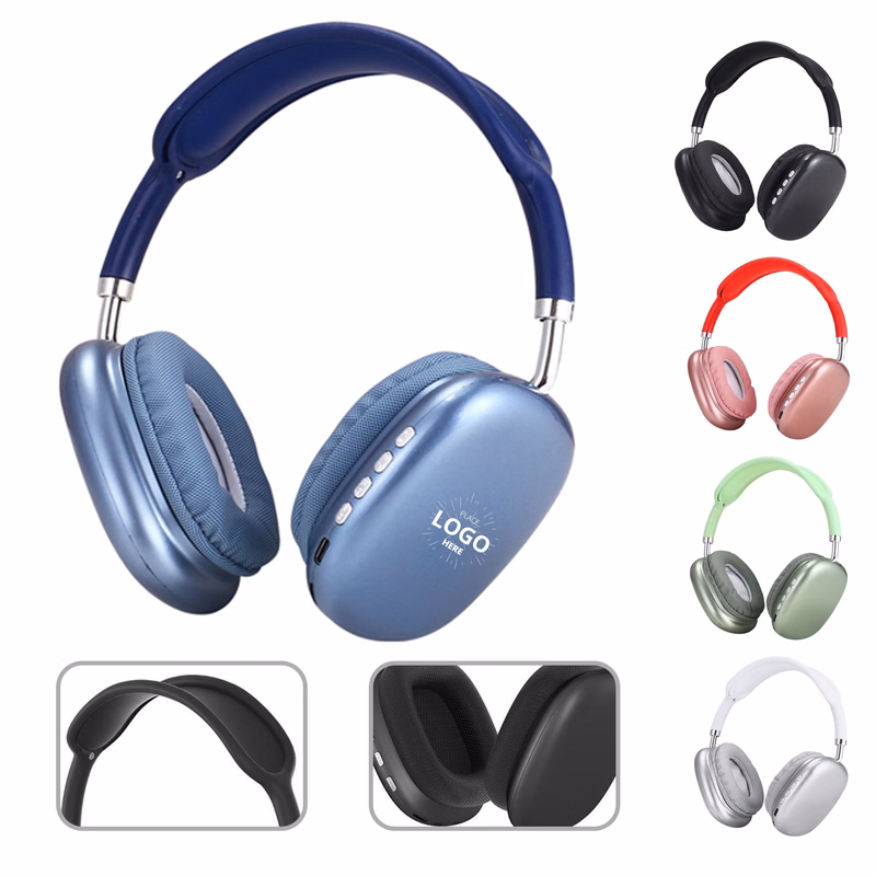 Foldable Bluetooth Headphones with Padded Ear Cushions