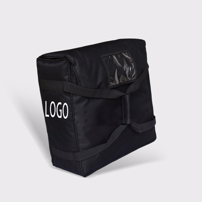 Professional Food Delivery Bag Pizza Boxes Warmer Carrier 19x19x7"