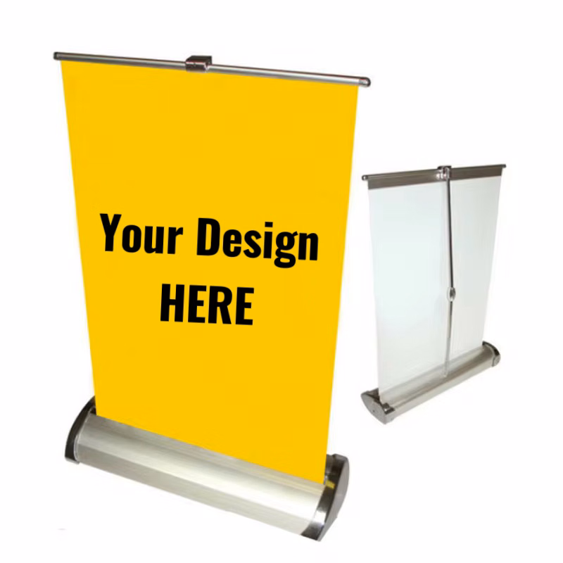 MOQ 10 pcs A4 Table Top Banner
