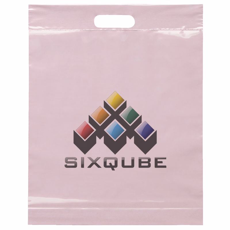 Die Cut Handle Bag - 15W x 19H x 3 - Dynamic Color