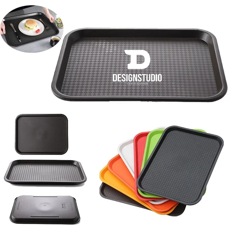 Plastic Self-Service Fast Food Restaurant Tray 1