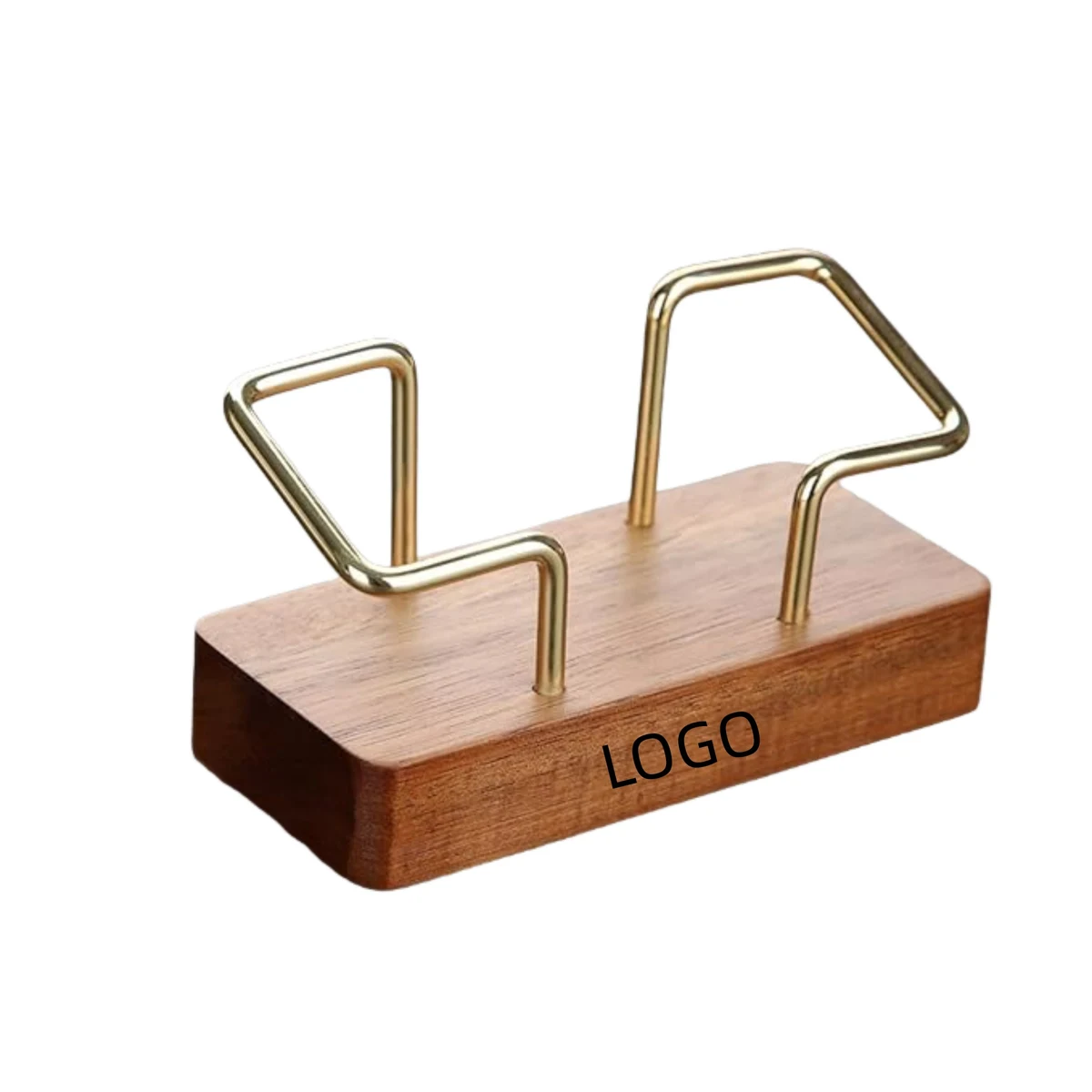 Wood Business Card Stand 1