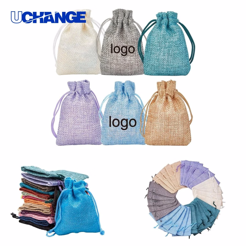 Jute Drawstring Pouch
