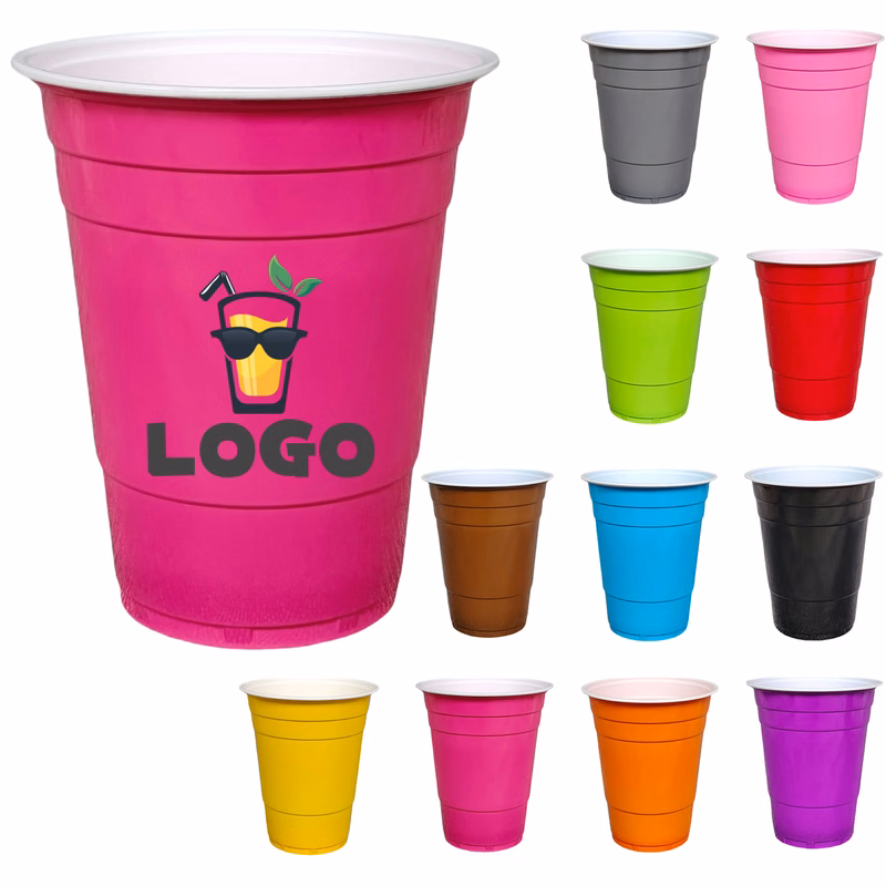 Disposable Drinking 16Oz Plastic Cup