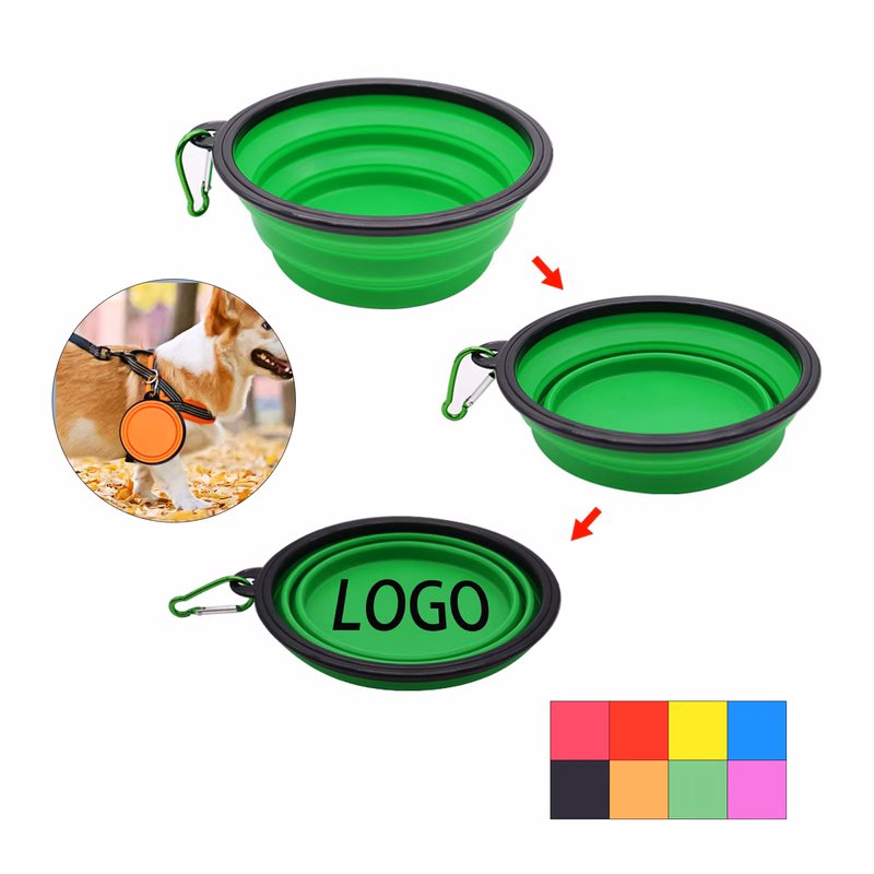 Portable Pet Feeding Watering Dish