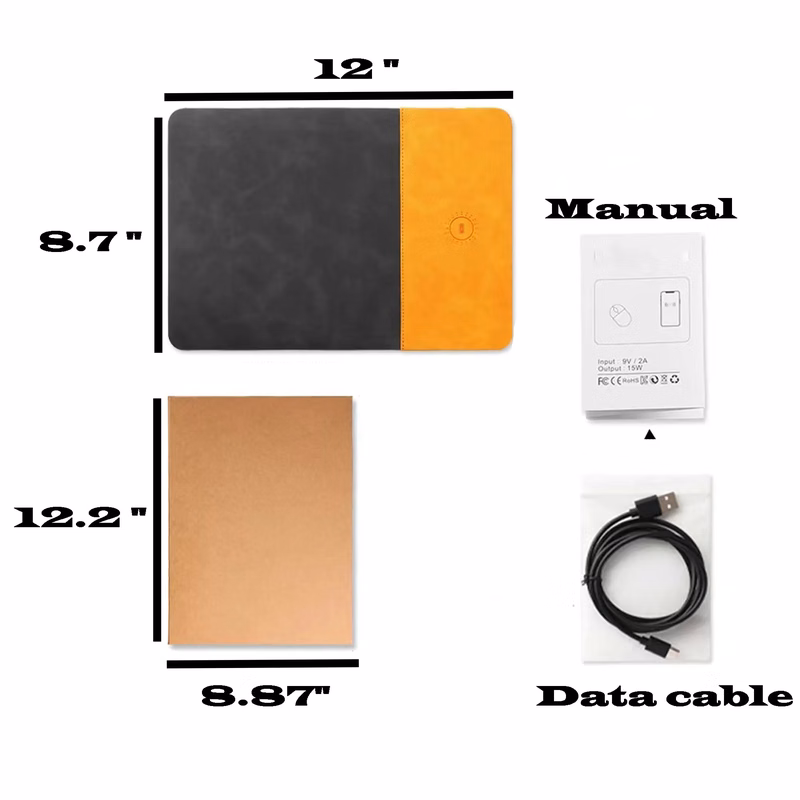 15W Fast Charging Wireless Mouse Pad