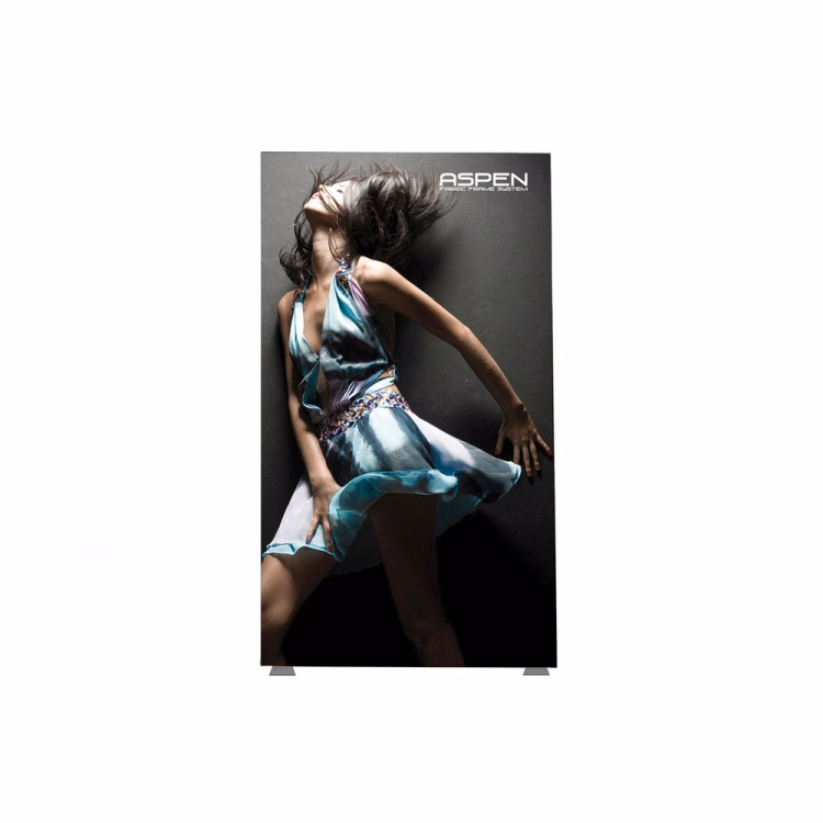 Comet Fabric Frame 2ft. H X 9ft. W Single Sided