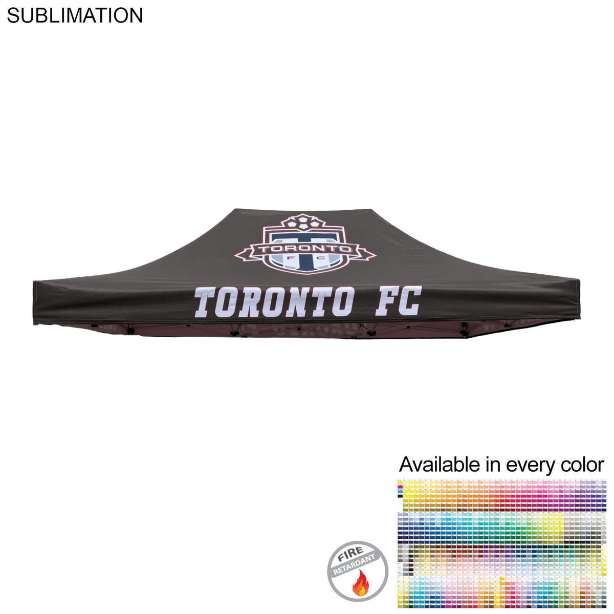 15' Premium Tent Canopy only, Full Bleed Dye-Sublimation 1