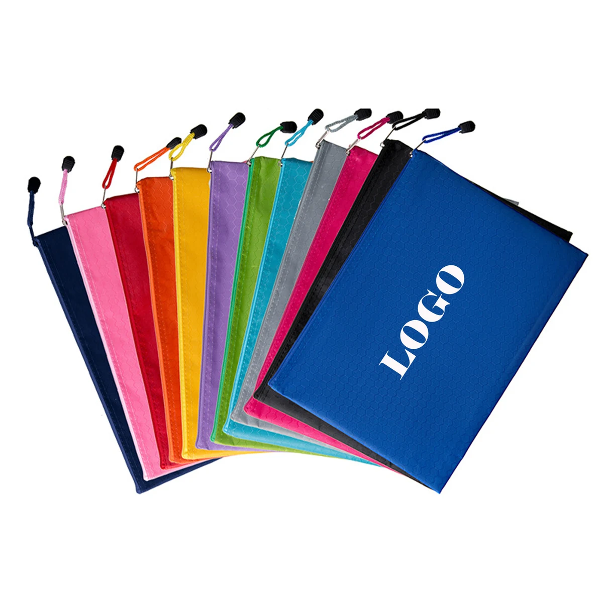 Oxford Waterproof Zipper File Bag for A4 Size 1