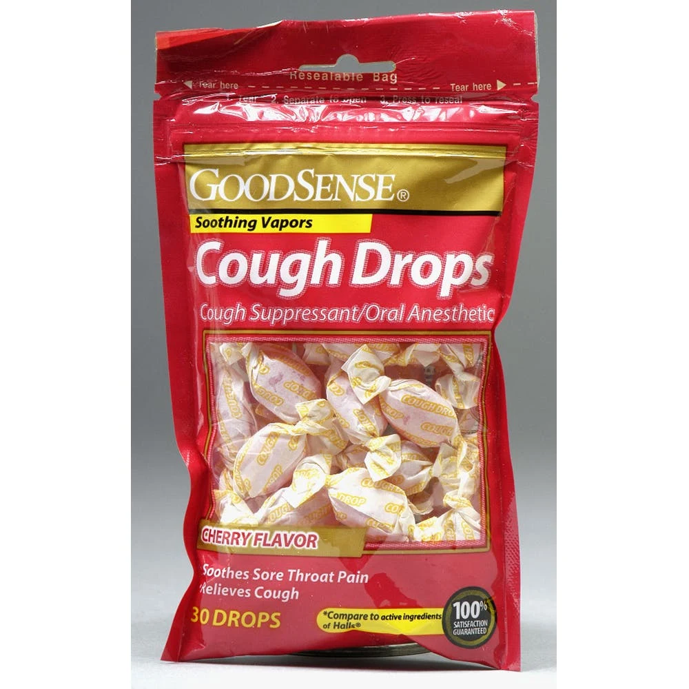 Cough Drops - 30 Count Cherry 1
