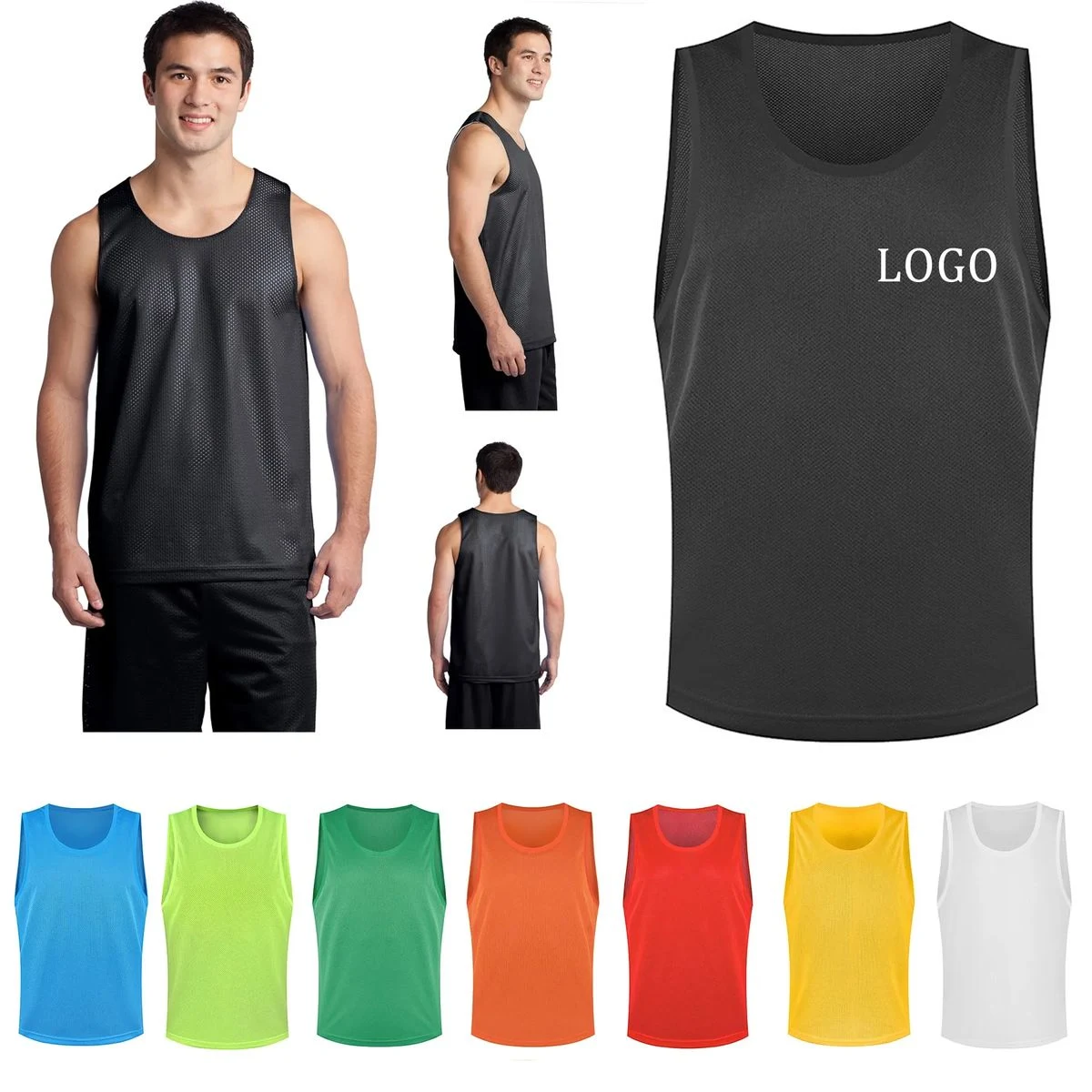 Classic Men Mesh Reversible Tank 1