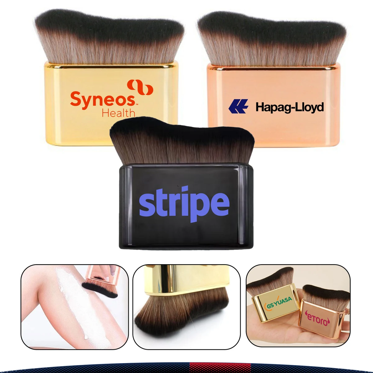 Wave-Shaped Foundation Brush 1