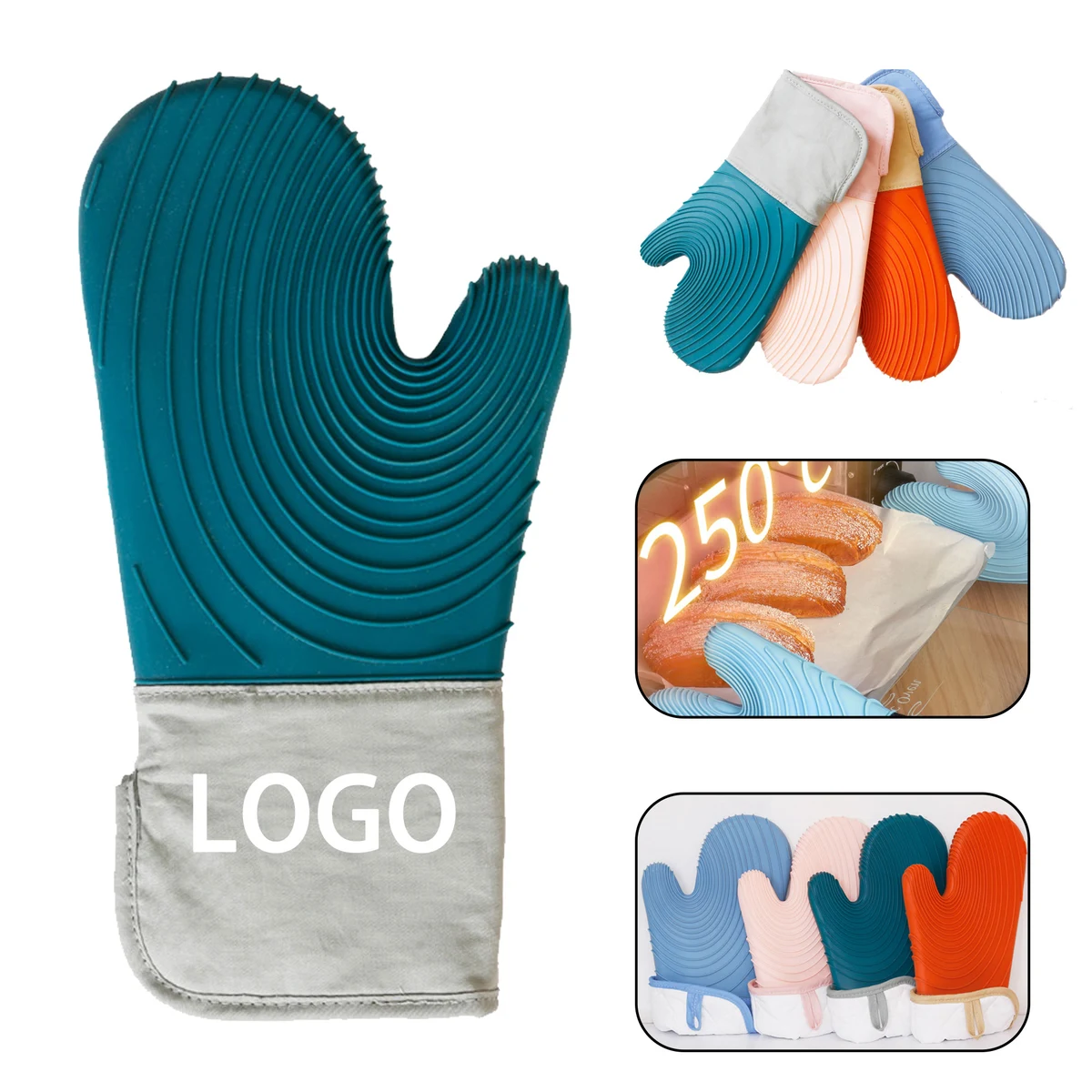 Kitchen Oven Silicone Gloves 1