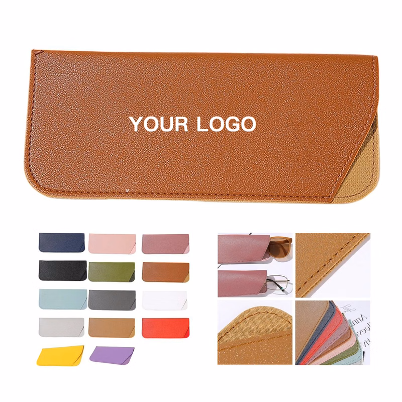 Portable Eyewear Case with PU Leather Construction