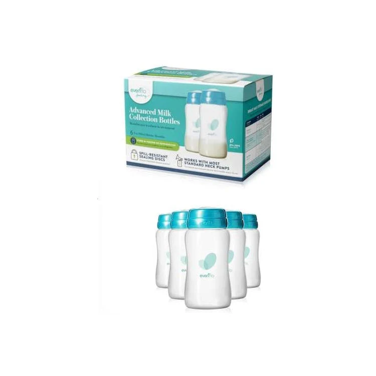 Milk Collection Bottles 8oz 6pk 1
