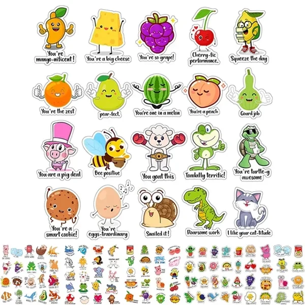 Waterproof Cartoon Stickers for Kids Classroom 1