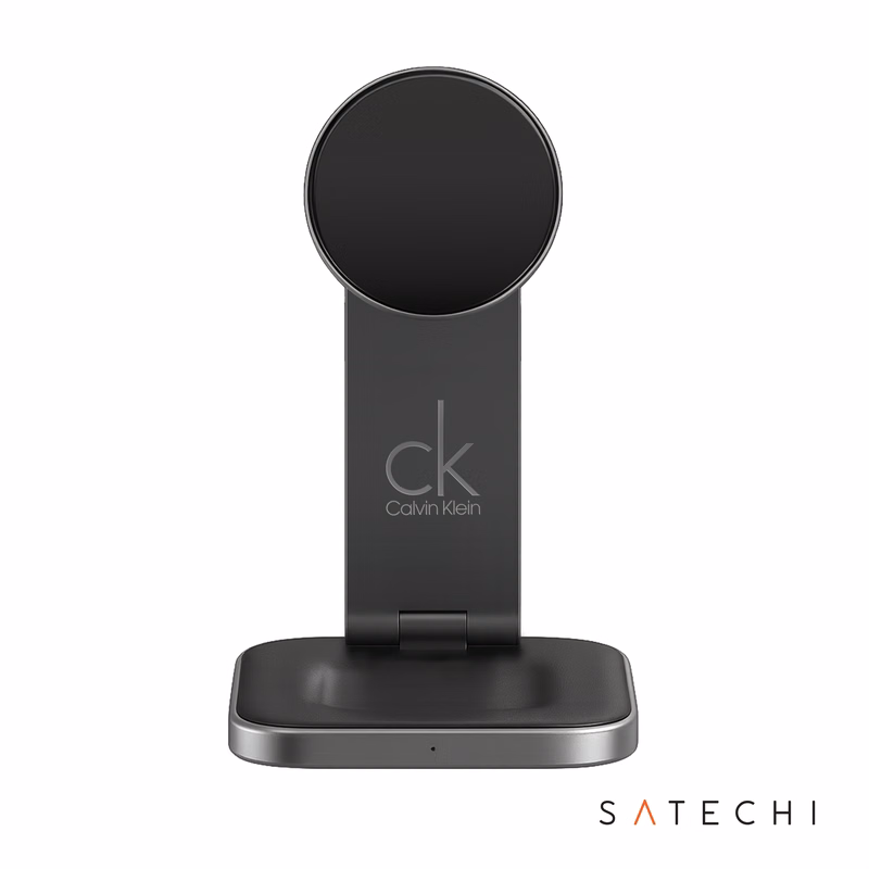 SATECHI® 3-in-1 Qi2 Wireless Charging Stand Type A,C,G Plugs