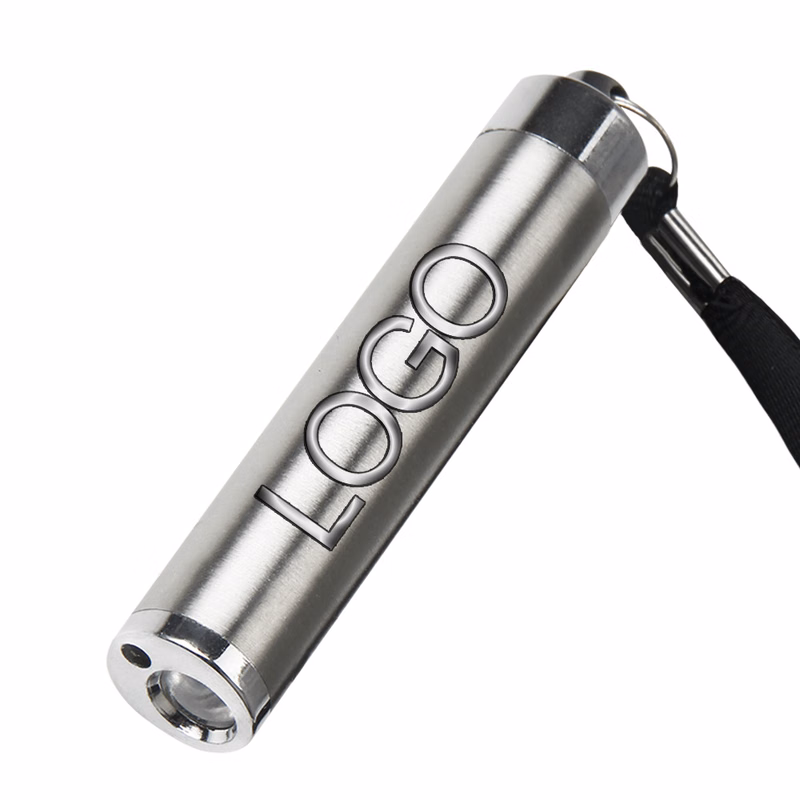Flashlight Laser 2 In 2 Keychain