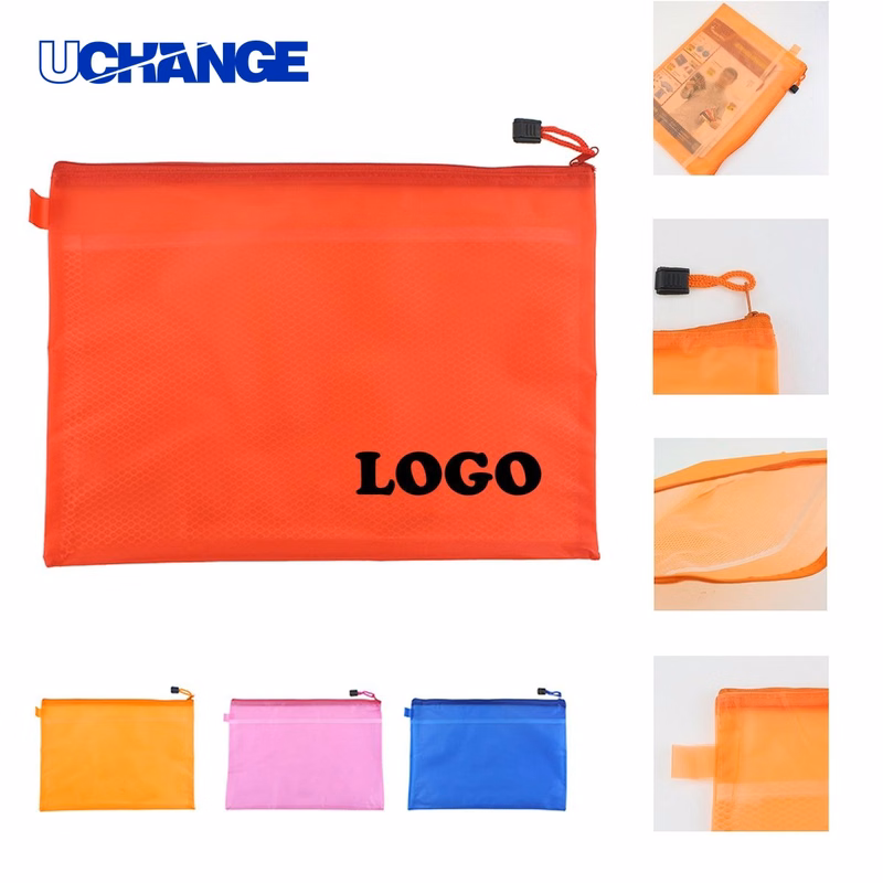 Frosted PVC Document Pouch Organizer
