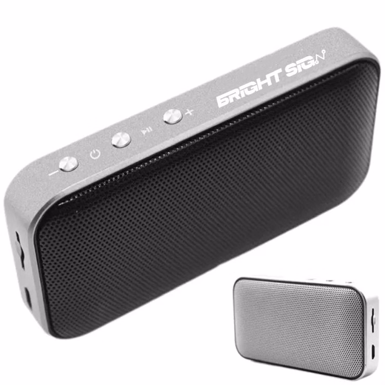 Mini Wireless Smart Portable Black Speaker