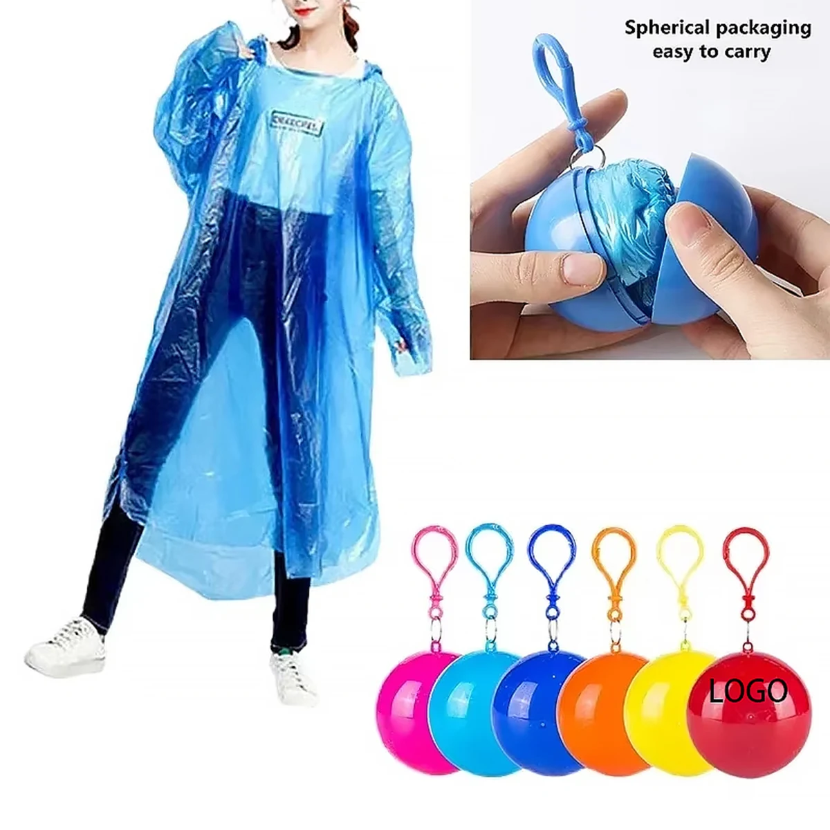 Portable Disposable Raincoat 1