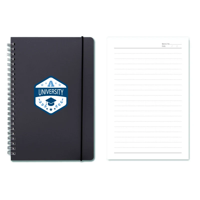 A5 PP Hardcover Spiral Notebook Journal 1