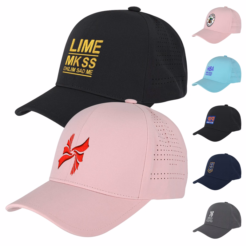 Mesh Back Six-Panel Curved Baseball Caps