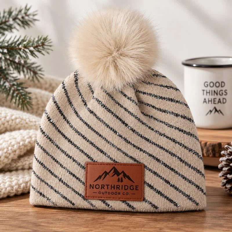 Mirthful Beanies With Pom 1