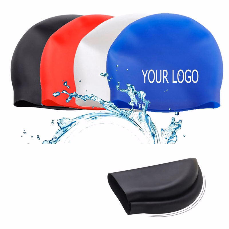 Waterproof Silicone Swimming Cap MOQ 50PCS