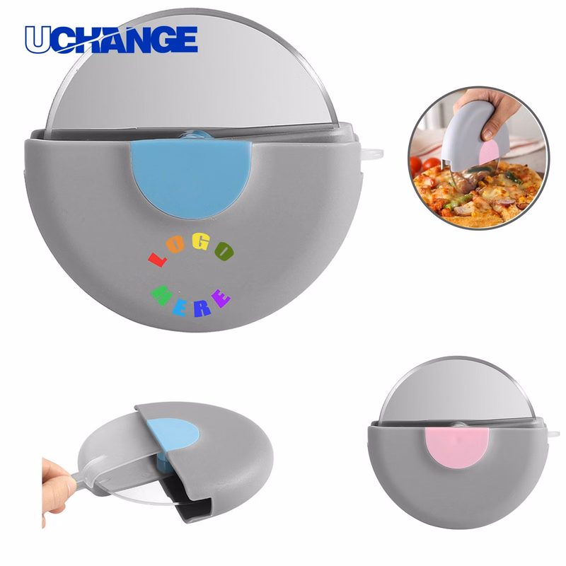 Handheld Roller Pizza Knife with Cover