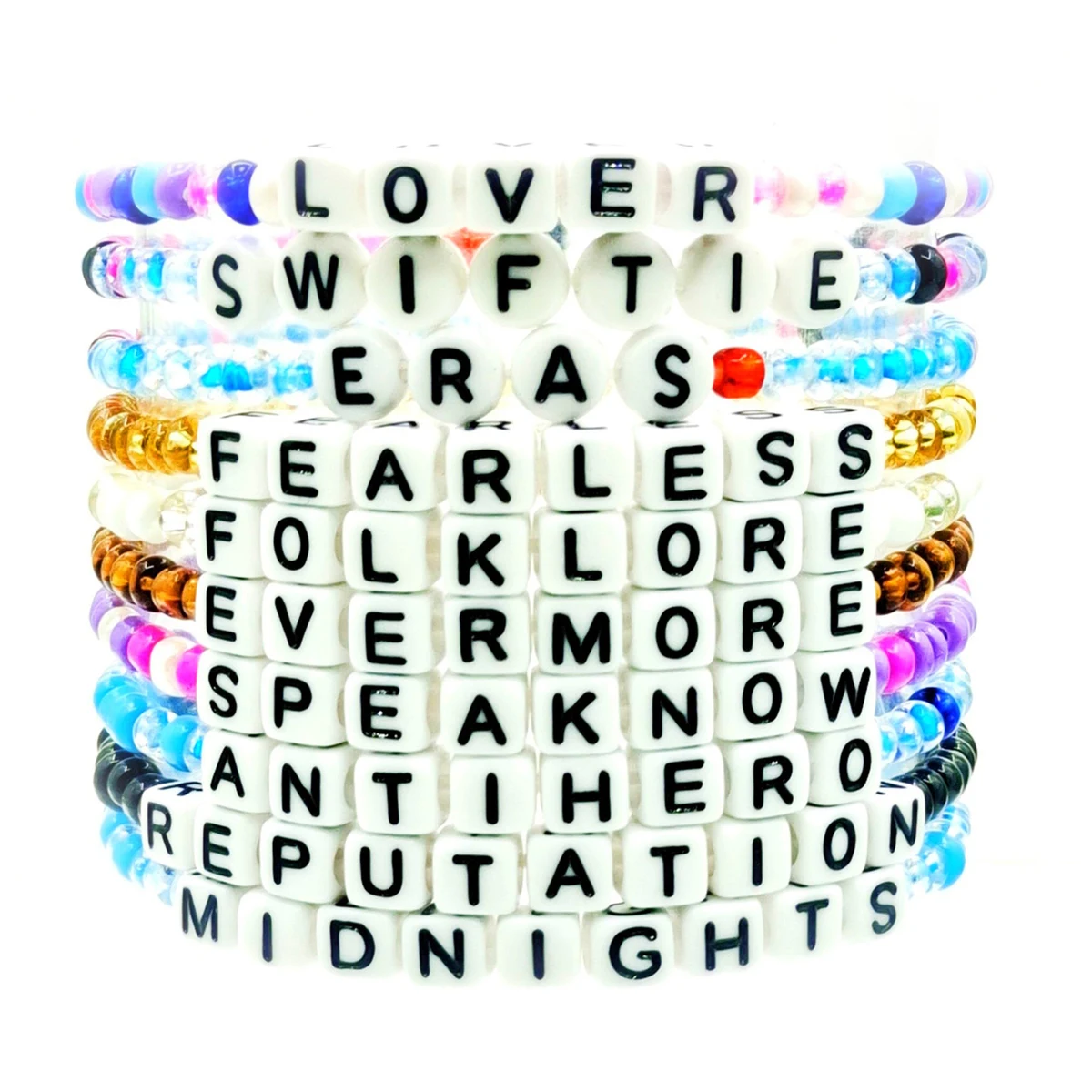 Acrylic Alphanumeric Bracelet 1