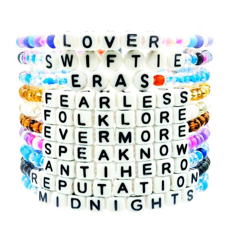 Acrylic Alphanumeric Bracelet