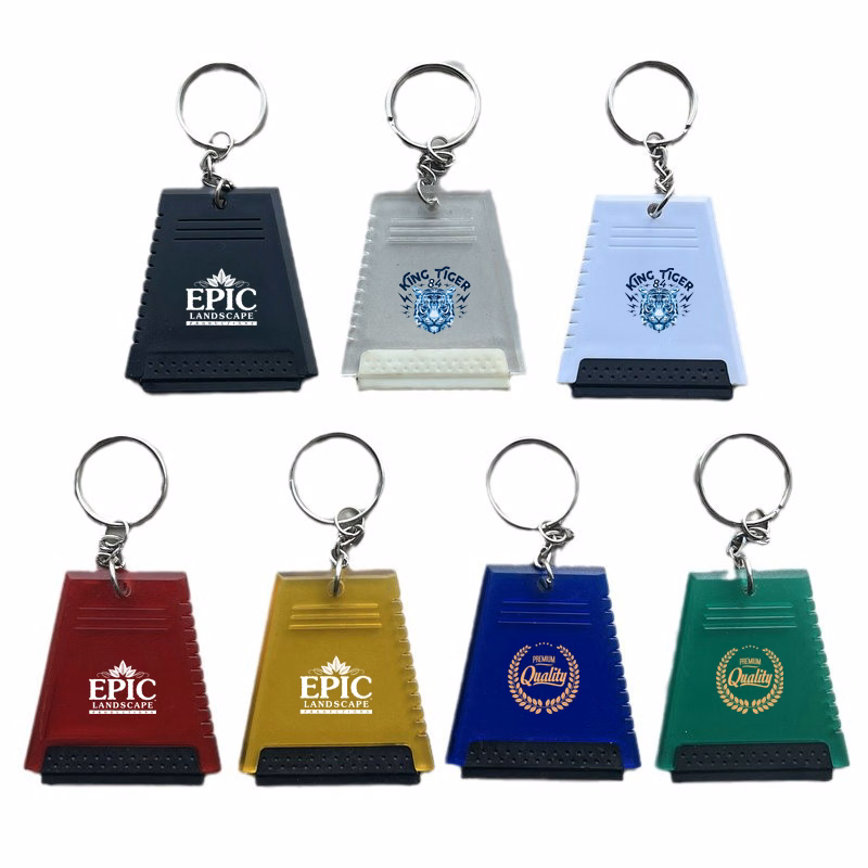 Plastic Ice Scraper Keychains