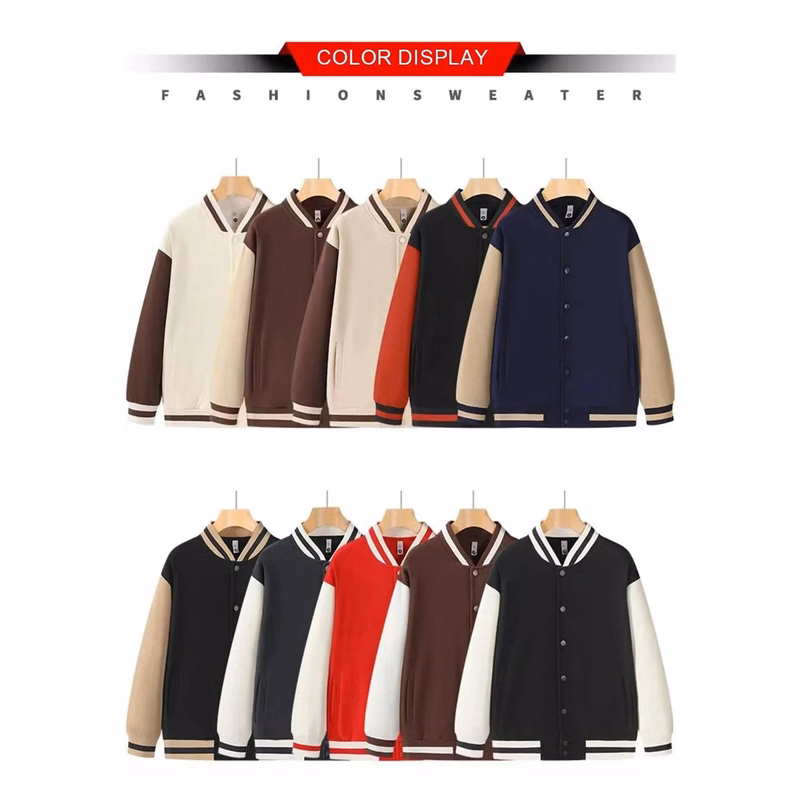 Organic Cotton Windproof Varsity Jacket