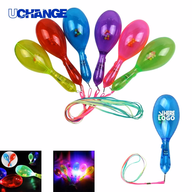 LED Flashing Shaker Neon Noisemaker