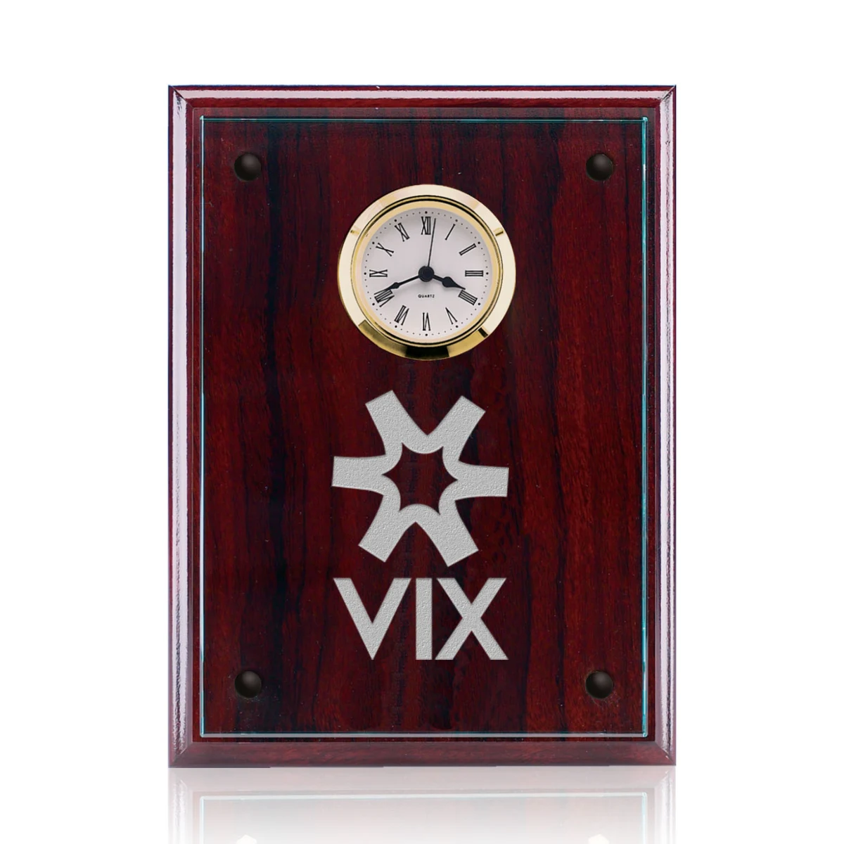 Somerset Clock - Starfire/Rosewood 1